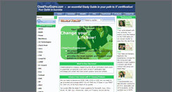 Desktop Screenshot of cheatyourexams.com