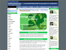 Tablet Screenshot of cheatyourexams.com